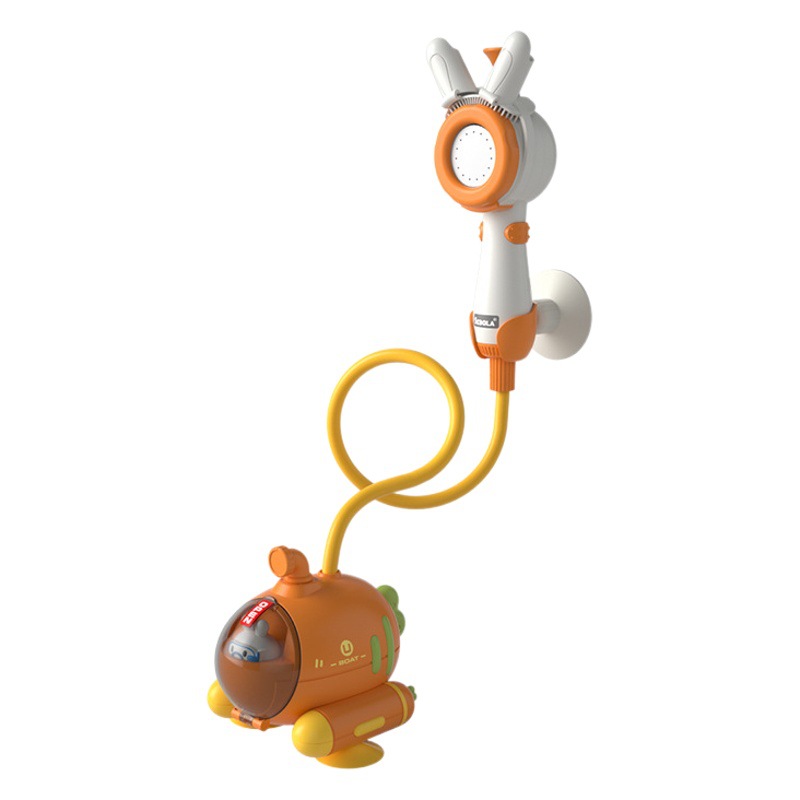 Envío libre de agua eléctrica rábano ducha submarina rociador interior para niños bebé baño Juguetes