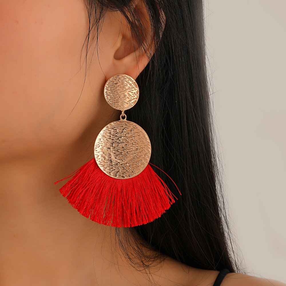 Earrings Classification Wedding, Travel Occasion Bohemian Sector Plating Alloy No Inlaid Drop Earrings