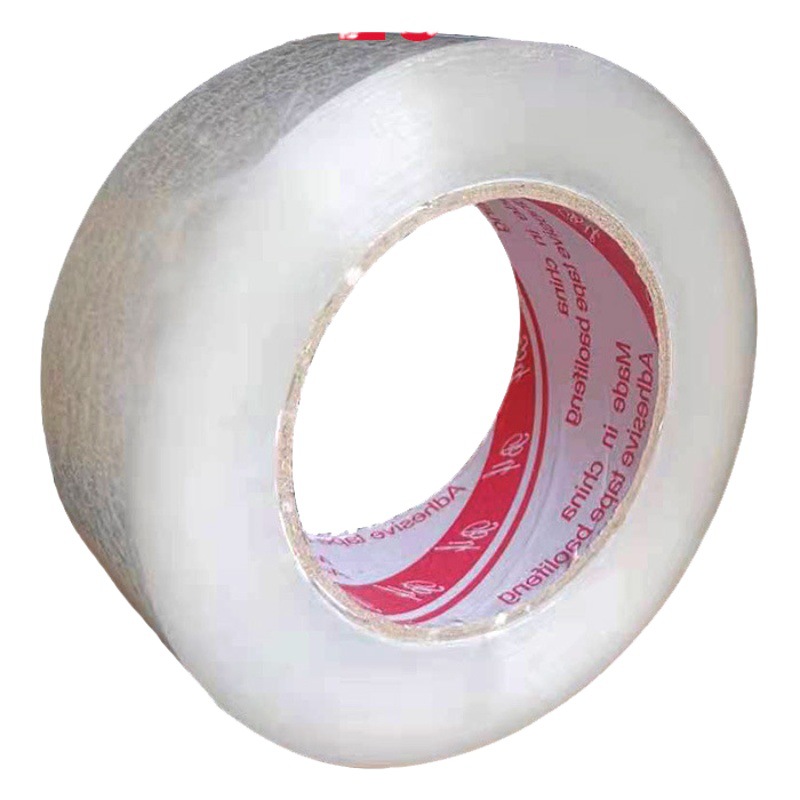 Cinta transparente 45*25 pegamento de sellado de alta adhesivo beige cinta de embalaje expreso transparente fábrica caja completa al por mayor