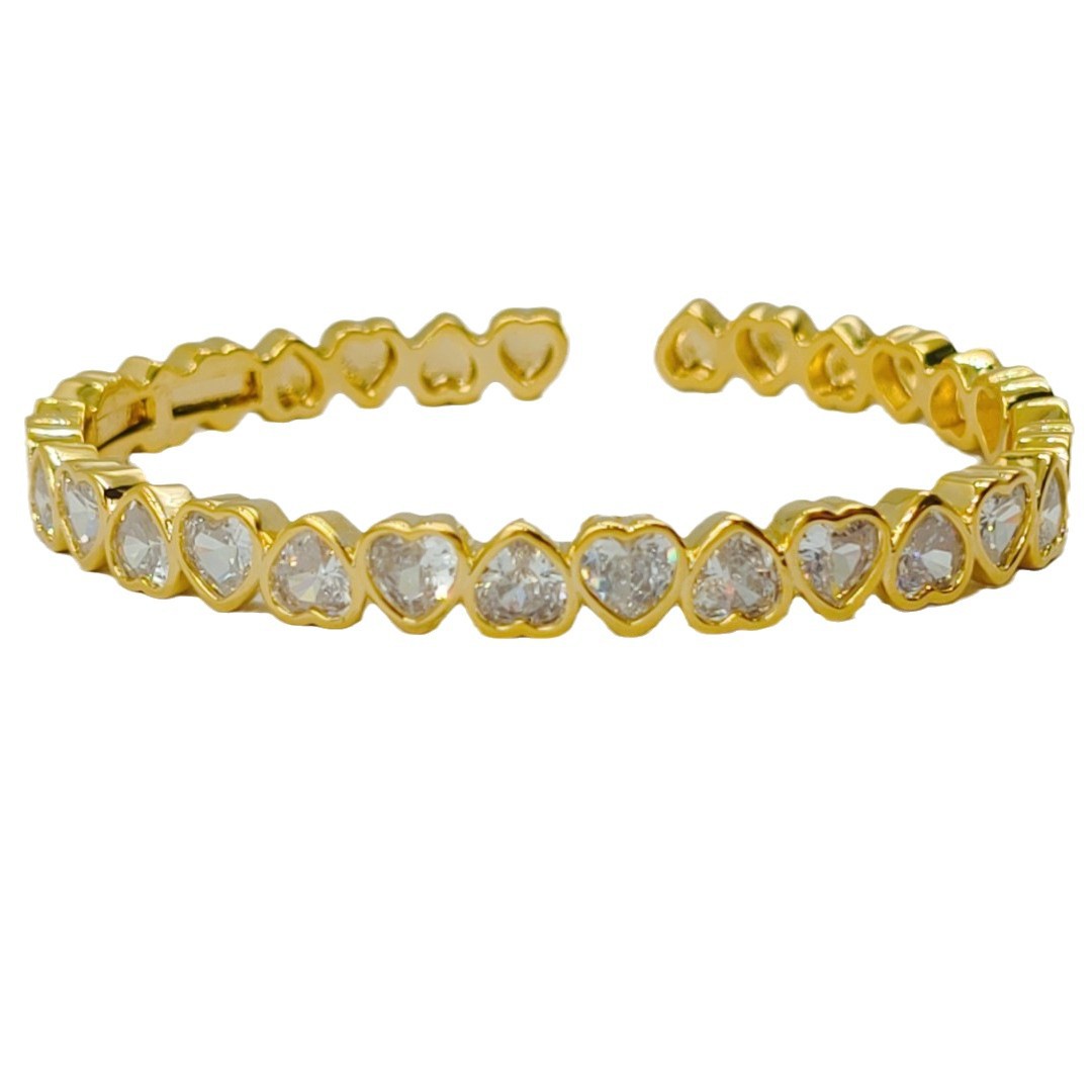 women's bracelet with zircon