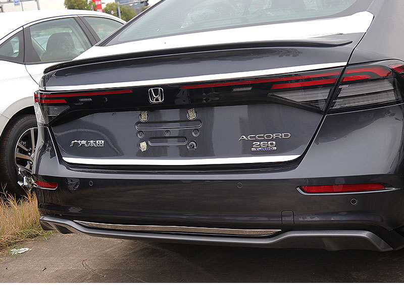 Suitable for Eleventh Generation Accord Window Trim Strips and Other Generations of Accord Exterior Modification Black Warrior Cars