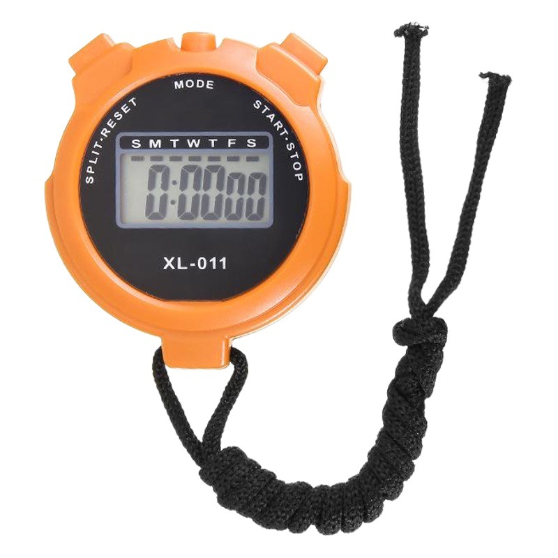 Stopwatch Timer Electronic Stop Watch Two Track Stopwatch Referee Training Fitness Equipment Waterproof Electronic Watch XLJ011