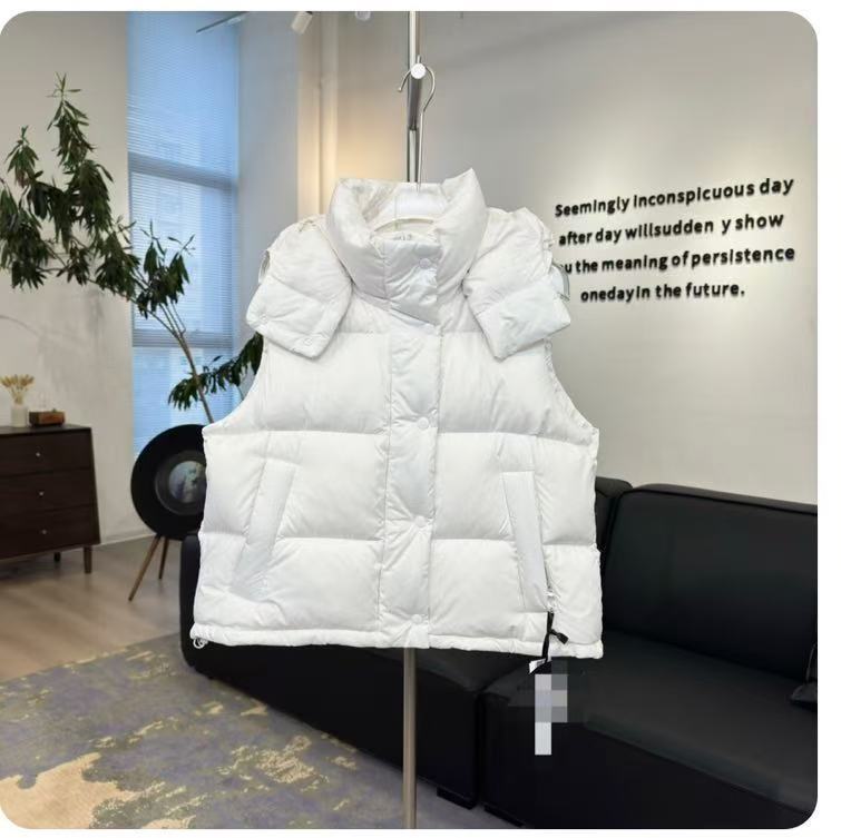 Lulu puff goose down puff four-compartment vest vest down jacket (women) coat vest Lulu puff goose down puff four-compartment vest vest down jacket (women) coat vest