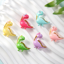 新款恐龙贴片卡通树脂小配件 DIY发夹奶油胶配件跨境爆款