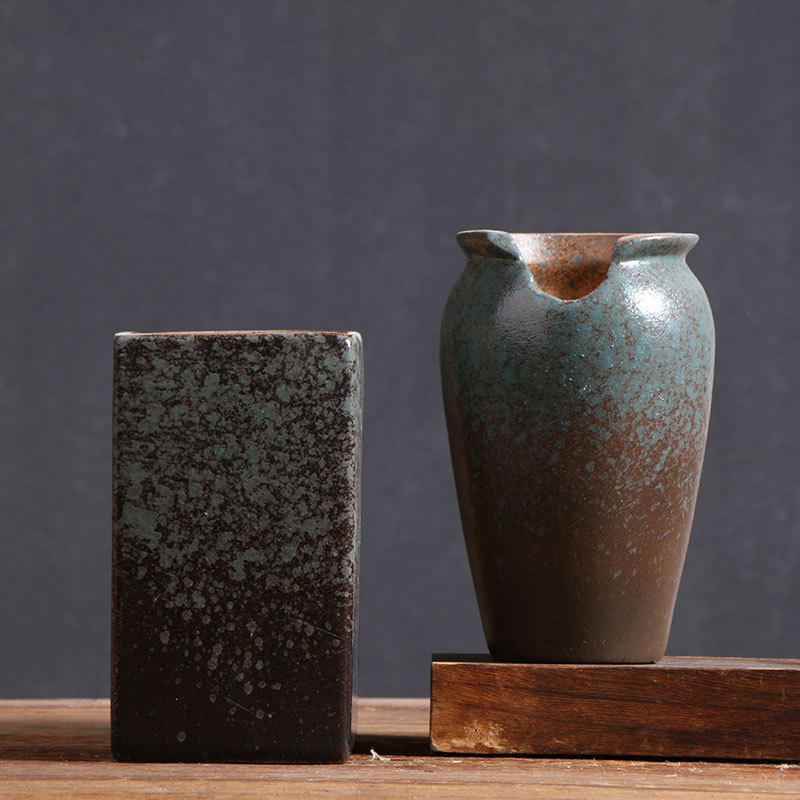 Cuadrado faltante pequeño viejo pila suculentas maceta arcilla creativa brecha hogar carne cerámica olla especial fábrica directa al por mayor