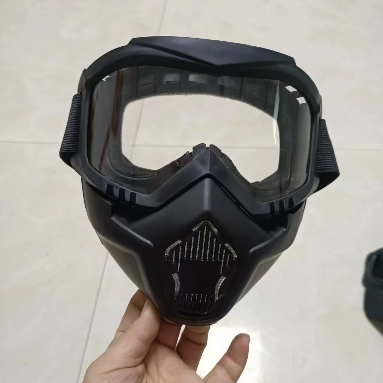 哈雷面罩防风镜防尘防雾防风沙战术护目镜电焊防强光炫彩眼镜厂家