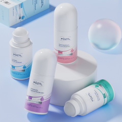 Pozitinlan Antiperspirant Scented Rolling Ball Cream Stone Underarm Deodorant Scented Long-lasting Dry Body for Men and Women