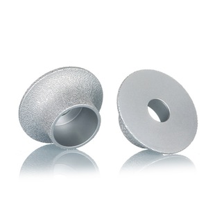 Stone brazing edging wheel diamond grinding wheel French edge semicircle Roman semicircle ceramic tile edging and trimming grinding wheel