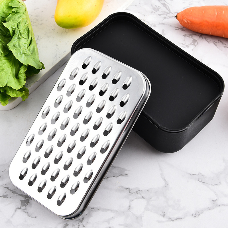 ステンレスおろし器の長方形は多く糸を切って野菜を切る器を切ります。|undefined