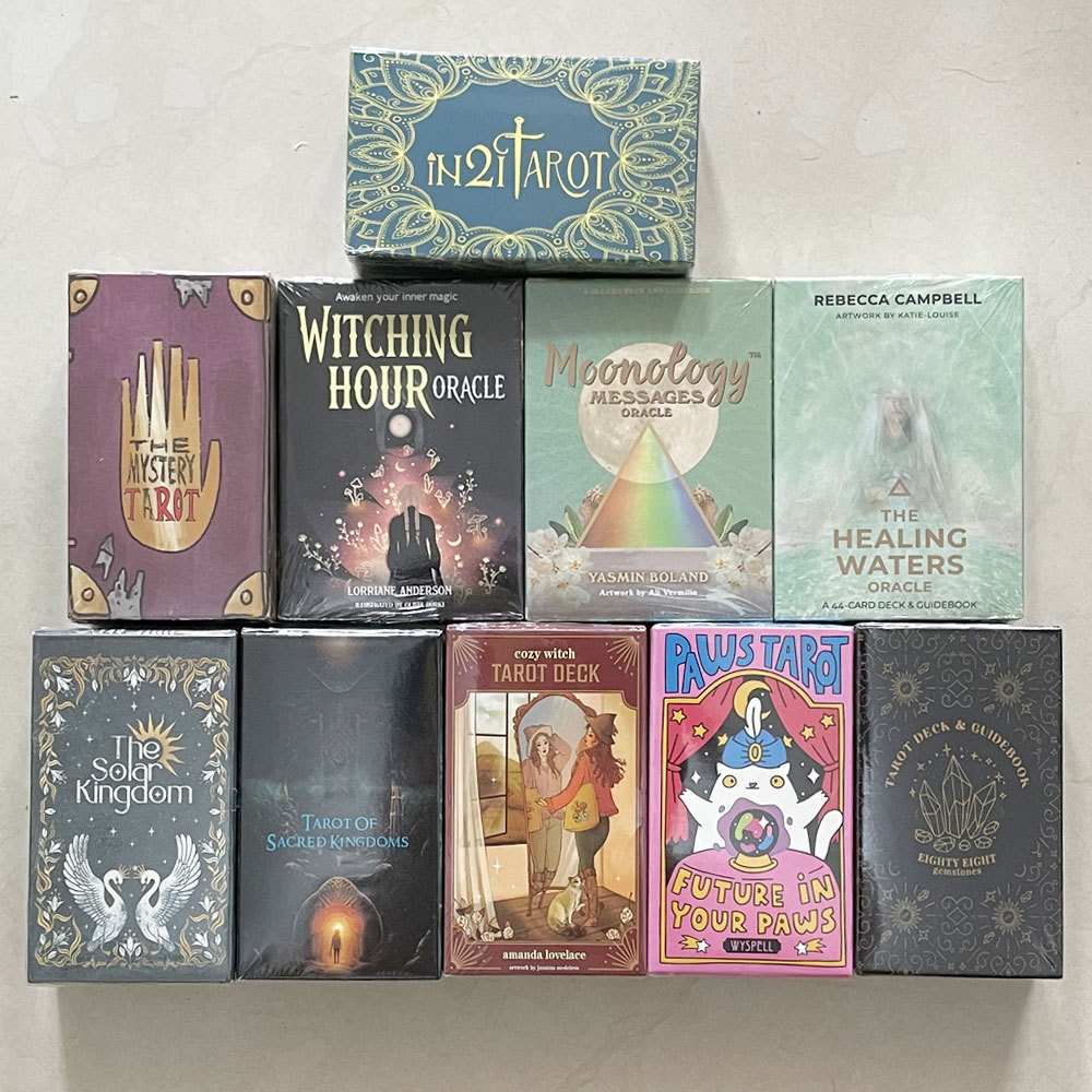 New Tarot Cards Tarot Cards English Version Said Board Game Cards...