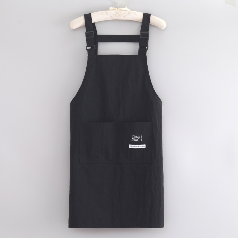 2025新型エプロン女性家庭用キッチン専用高級作業服カスタム印字ネット赤料理が腰を囲んで出勤する|undefined