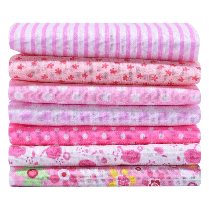 Новый магазин Специальные 7 шт./56 шт. Лоскутная группа простая ткань хлопок маленький цветочный ручной работы DIY хлопковая ткань в наличии