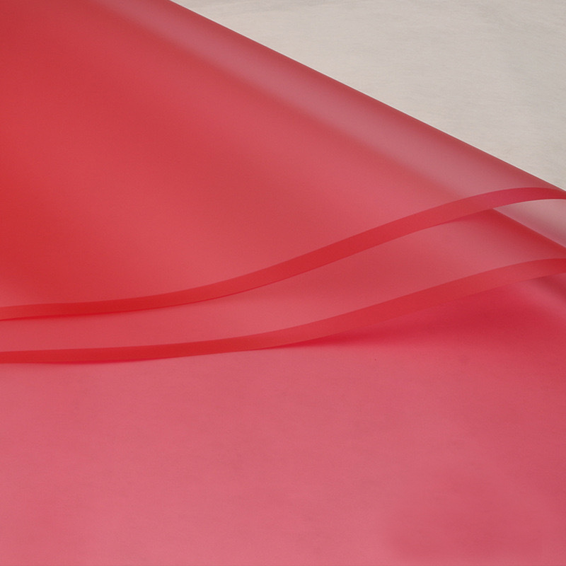 Borde dorado película de gelatina impermeable papel mate flor papel de embalaje ramo floral Día DE LA Madre material de papel de embalaje al por mayor