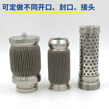 煤机煤矿折叠滤芯反冲洗滤芯不锈钢烧结网高压泵站过滤器机油滤筒