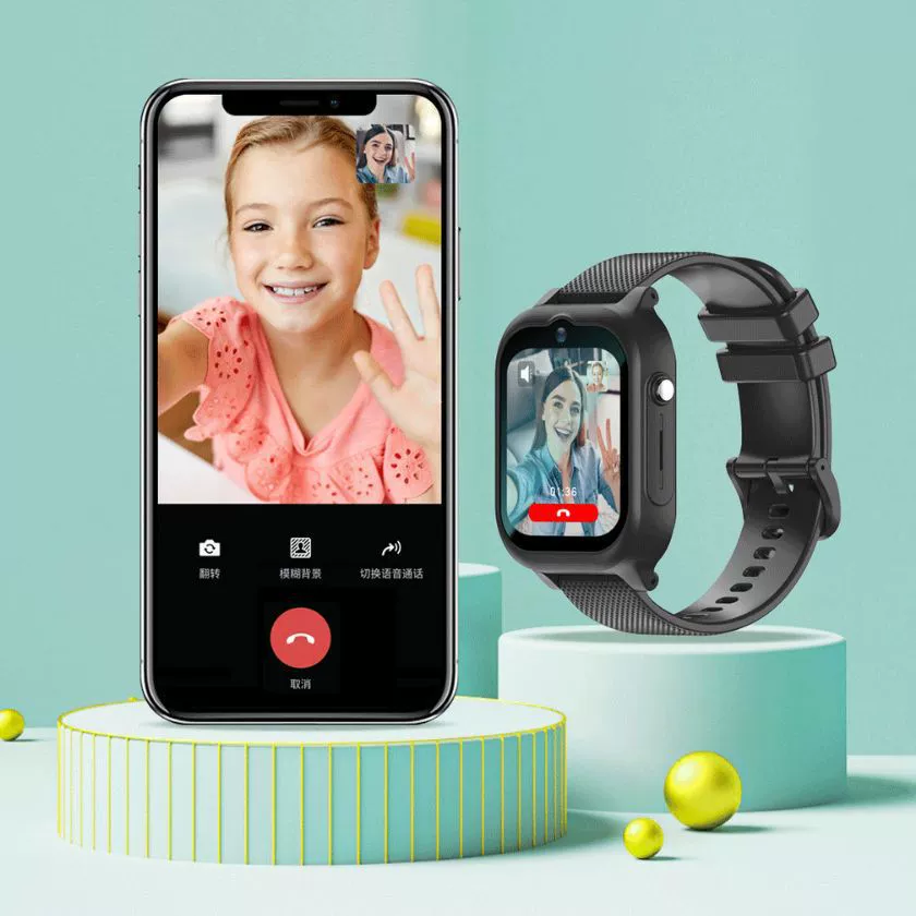 С синхронизацией с телефоном, детские часы, браслет, 4G, поддержка всех сетевых стандартов, функция геолокации