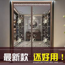 【闭眼入】金刚网磁吸防蚊门帘夏季家用免打孔高档磁性纱门自粘