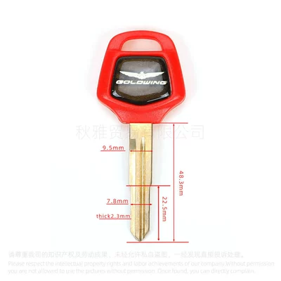 Gl1500 Key Embryo/Handle, Motorcycle Key