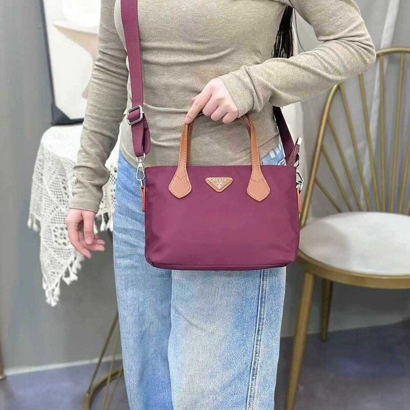 Yagleishi Large-Capacity Oxford Cloth Bag Women's 2025 New Fashion Simple Versatile One-Shoulder Crossbody Handbag