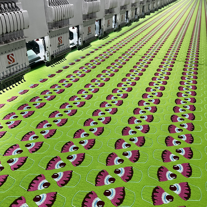毛巾绣圆形刺绣卡通补丁贴鞋帽箱包服装辅料跨境货源刺绣补丁贴|undefined