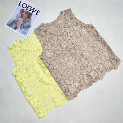 40-70kg French-Style Embroidered Hollow Lace Vest, Loose Outerwear, Slightly Sheer Cover-Up, Small Cardigan, Sequined Top 40-70kg French-Style Embroidered Hollow Lace Vest, Loose Outerwear, Slightly Sheer Cover-Up, Small Cardigan, Sequined Top