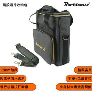 Vinyl Record Storage Bag Handbag Satchel Shoulder Bag 12inch Lp Record Bag Cd Shoulder Bag Large Capacity Ready Stock