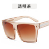 Brand square sunglasses, metal trend glasses, 2021 collection, European style, Aliexpress