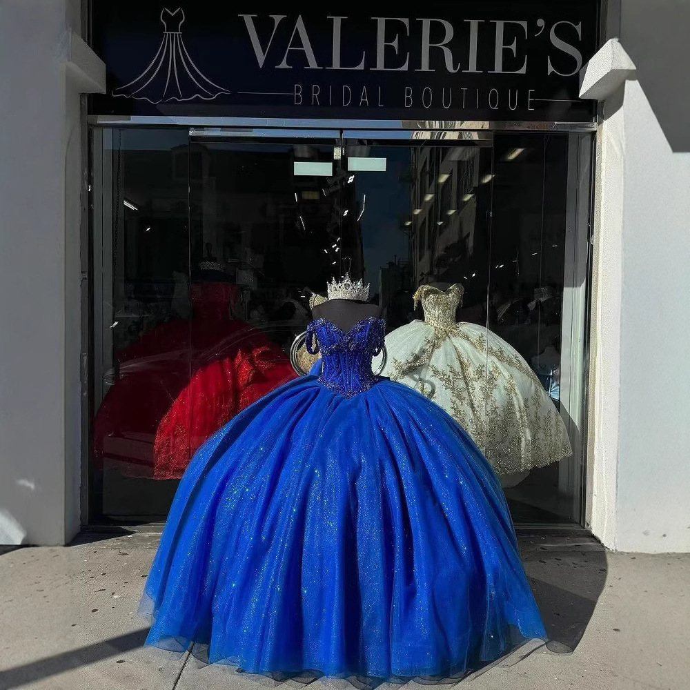 Vestido de noche de cola, top de tubo de un solo hombro, vestido de fiesta para adultos, vestido de princesa de hilo esponjoso, vestido de aplicación tridimensional