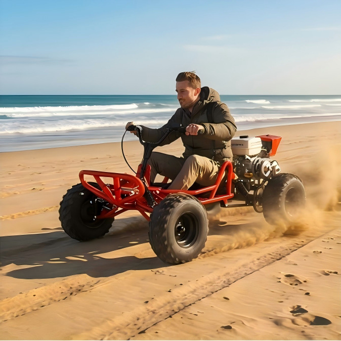 Böyüklər üçün benzinli off-road kart, drift və dağ kartı