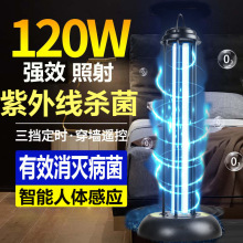 金属杀菌灯学校家用紫外线消毒灯异味UV灭菌台灯负离子除菌