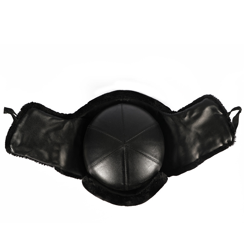 飞雪长绒防寒棉安全帽劳保ABS带 内壳雷锋大耳帽冬季防砸