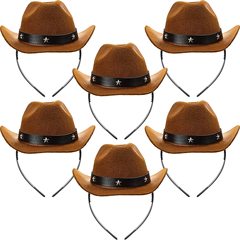 亞馬遜迷你牛仔小帽子寵物牛仔帽派對用品節日牛仔帽