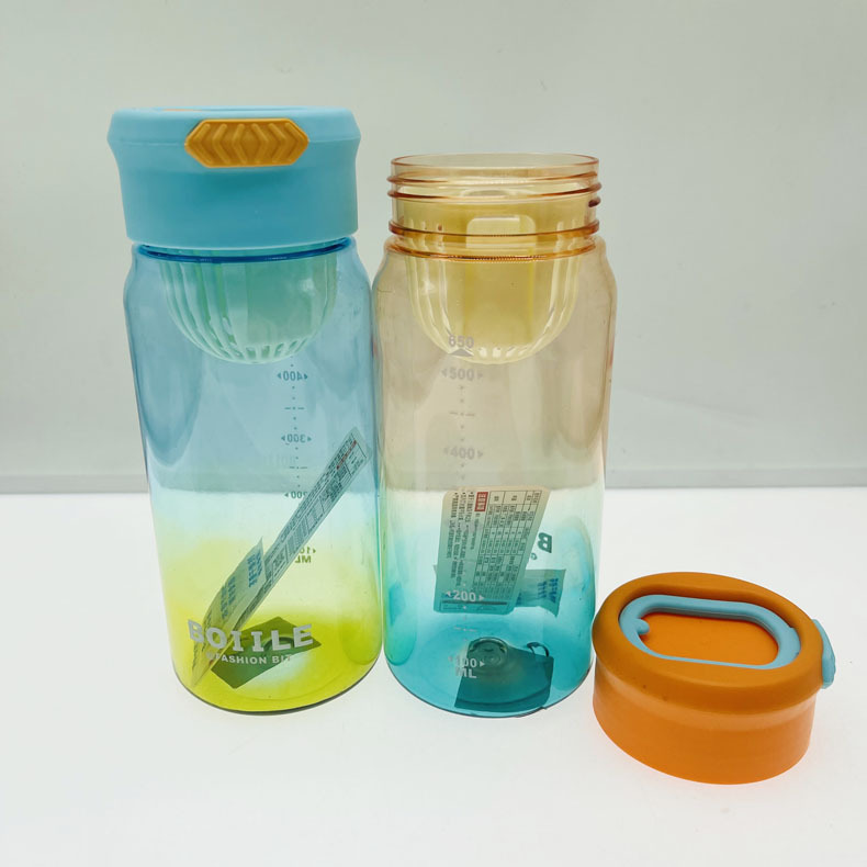 Baijia 5048 gran capacidad deportes al aire libre taza de agua hombres y mujeres espacio taza 780ml PC portátil taza de plástico al por mayor