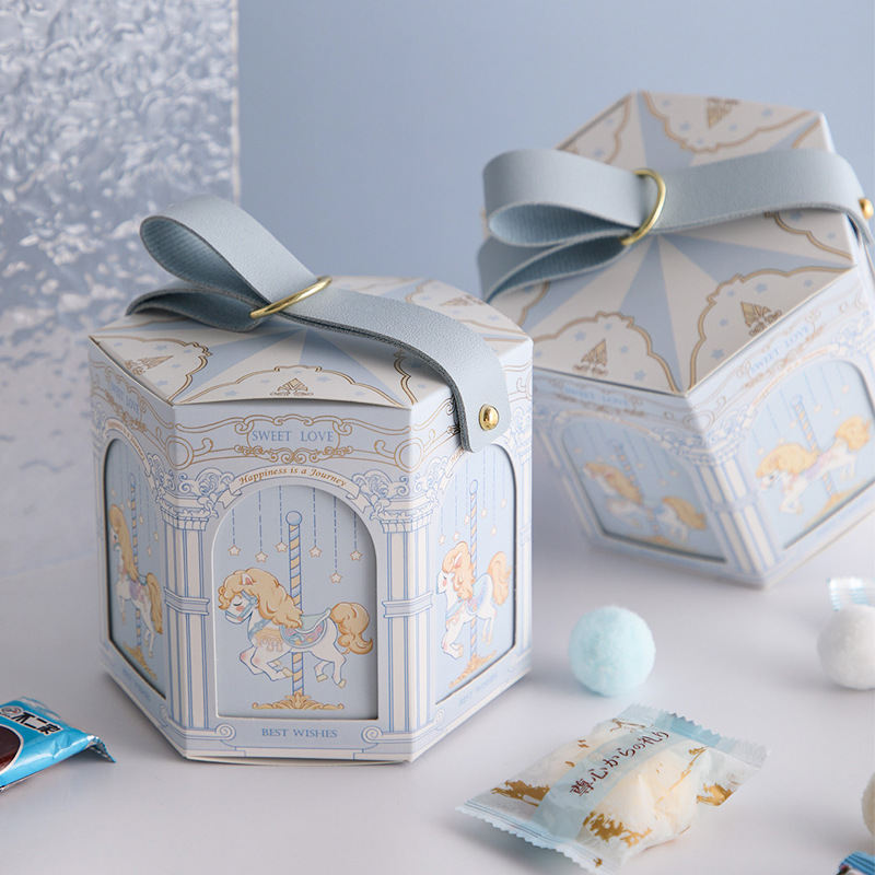 Kindergarten Children's Day Cute Gift Bags Candy Boxes Souvenirs Baby Full Month Hundred-Day Banquet Candy Boxes