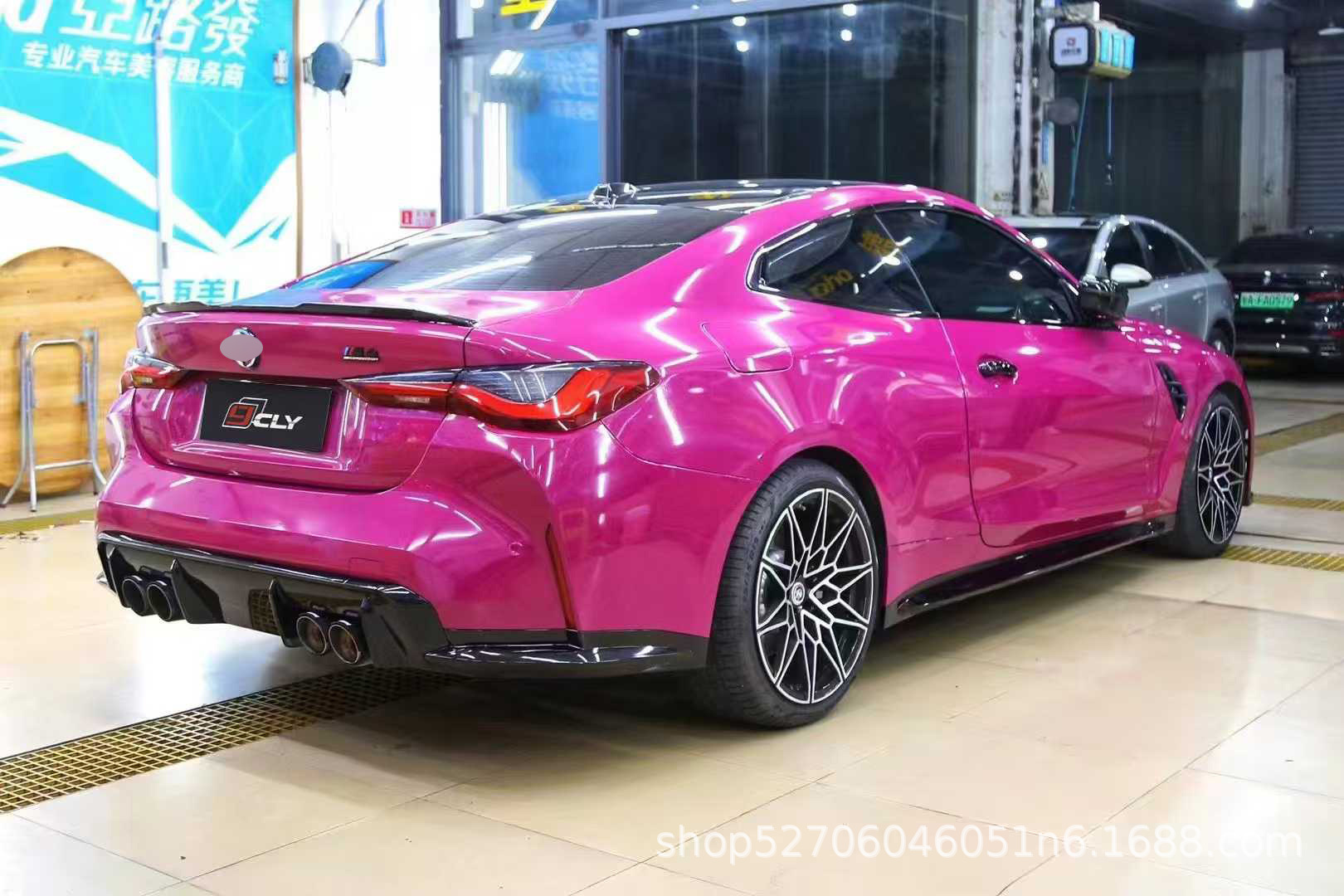 Suitable for Bmw 4 Series G22/G23 Upgrade M4 Front Bumper Grille Side Skirt Hood Fender Lip Rear Diffuser Surround