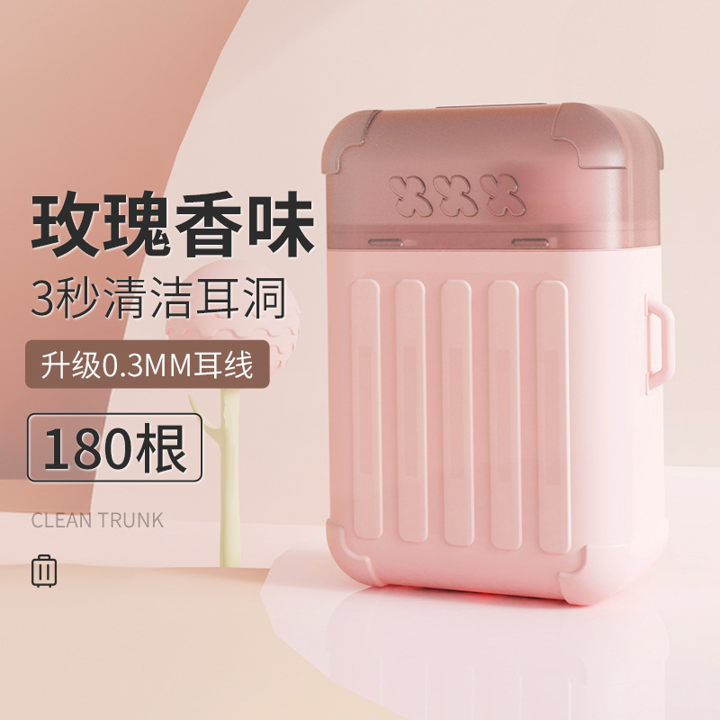 新しいスーツケース耳ピアスクリーニング耳ワイヤークリーニング耳ピアスクリーニング詰まり防止と臭い除去日本製耳洗浄ツール|undefined