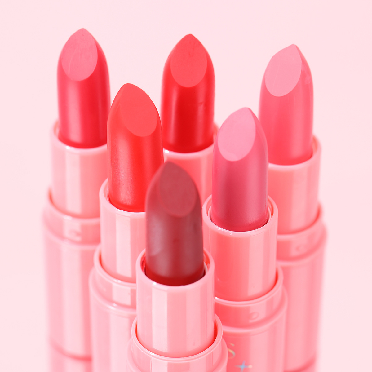 USHAS Bálsamo labial de punto transfronterizo europeo y americano Taza impermeable y antiadherente Bálsamo labial hidratante de larga duración SAC165 image 3