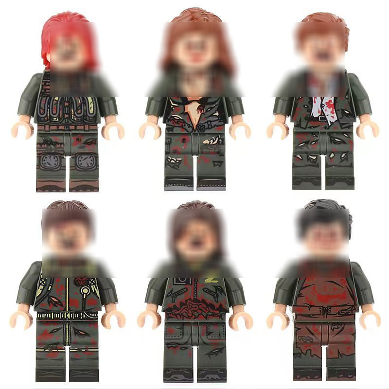 Building Block Figures Zombie Horror Zombie Military Zombie Army Biohazard Halloween Assembly Building Block Toys Building Block Figures Zombie Horror Zombie Military Zombie Army Biohazard Halloween Assembly Building Block Toys