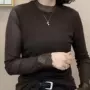 长袖秋季显瘦女士t恤