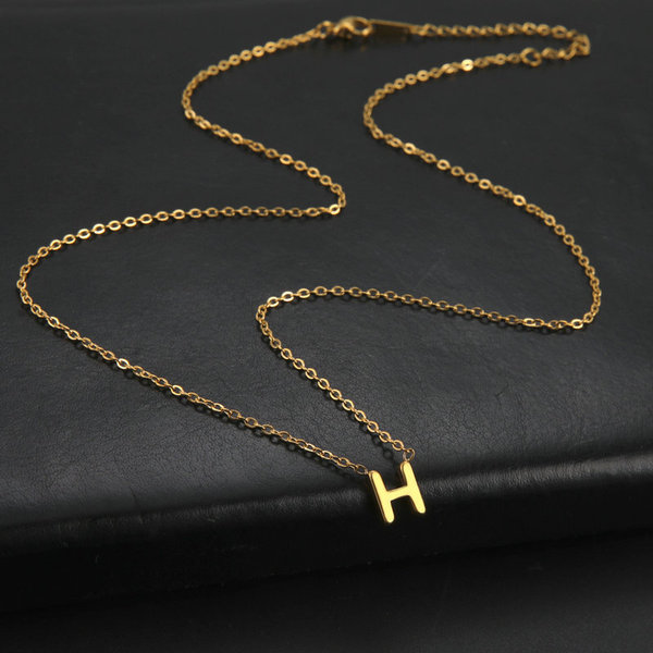 Pendant with letters