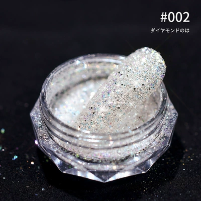 Nail Art Crystal Crushed Diamond Dırnaq bəzəkləri - crystal-diamond-powder-02