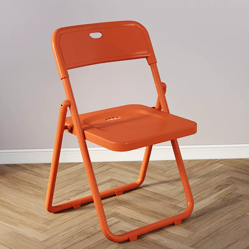 家用餐椅户外活动塑料折叠椅会议培训椅办公靠背椅子凳子户外休闲