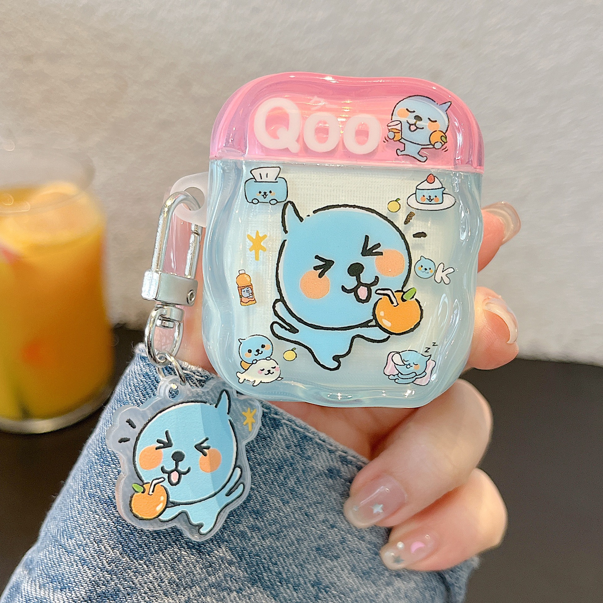 Casas de auriculares IMD Cartoon Queer para AirPods Pro Casas de auriculares Bluetooth AirPods3 / 4 generación a prueba de caídas image 3