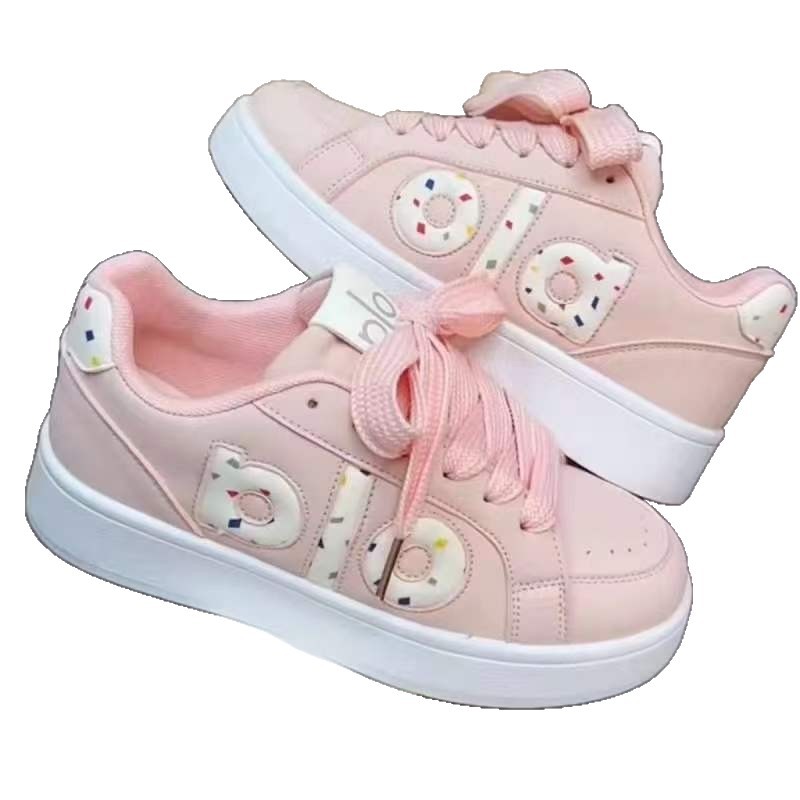 3543 otoño y invierno nuevo estilo de escuela de viento de fondo grueso deportivo de ocio universal Zhao Lu Si con el mismo nicho de diseño de zapatos de skate de estilo de port