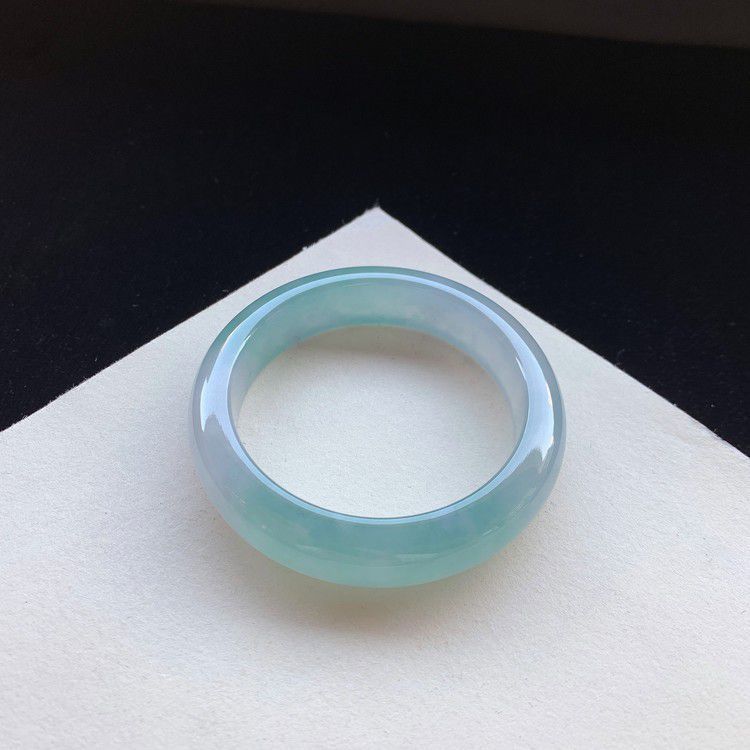 Vòng tay ngọc bích Miến Điện tự nhiên cao cấp, đôi màu, đường kính 53–62 mm chi tiết 8