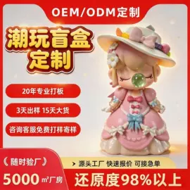 搪胶公仔;树脂工艺品;盲盒玩具/盲袋玩具/洞洞乐