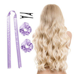 Upgrade Version Amazon Lazy No Heat Curling Iron EVA Foam Curler Sleep Beauty Wavy Hair Ring 5 Pieces