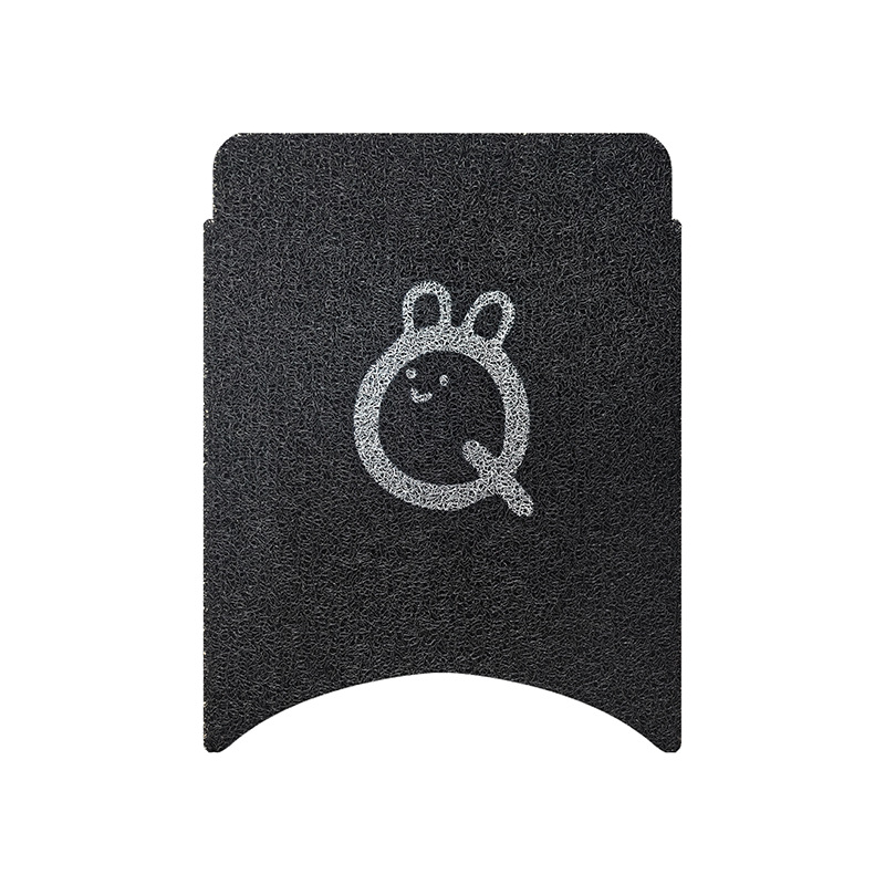 Ninebot Foot Pad for No. 9 Q80c/Q85c/Q70C Series Electric Scooter (Electric vehicle foot mat) - black-background-letter-q-no-9-q70cq80cq85c