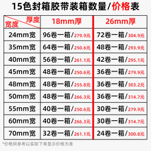 8DWL批发整箱彩色胶带批发粉色紫色黄色蓝色绿色白色橙色黑色红色