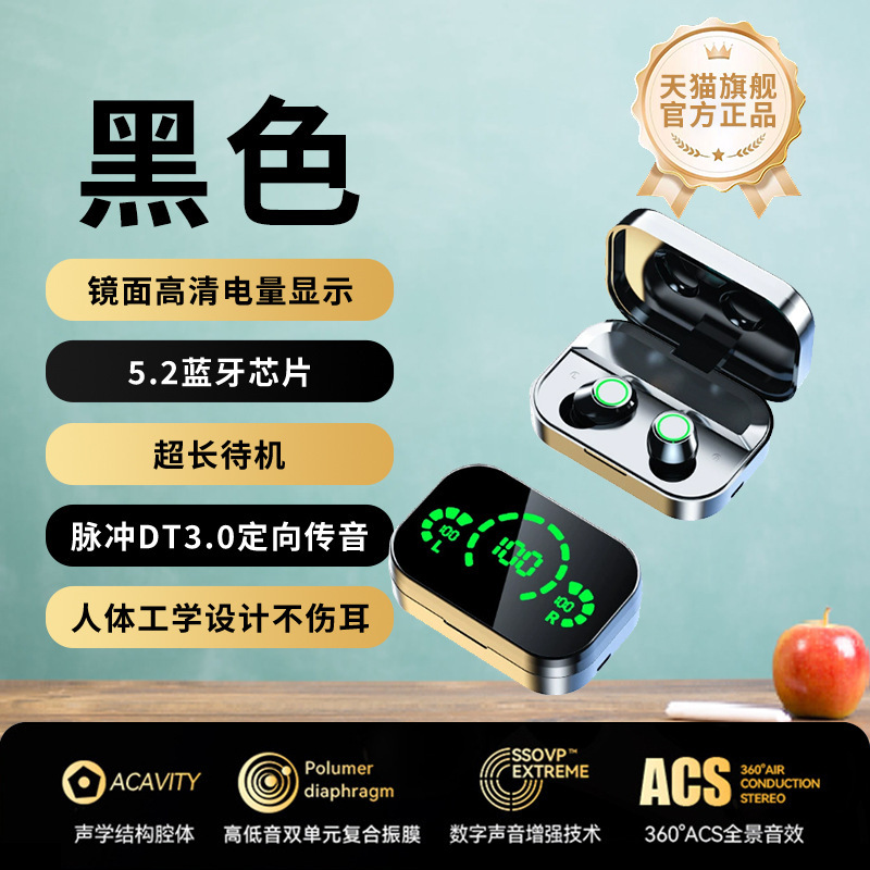 挂耳式无线蓝牙耳机不入耳降噪超长续航高音质久戴不痛2025年新款|undefined