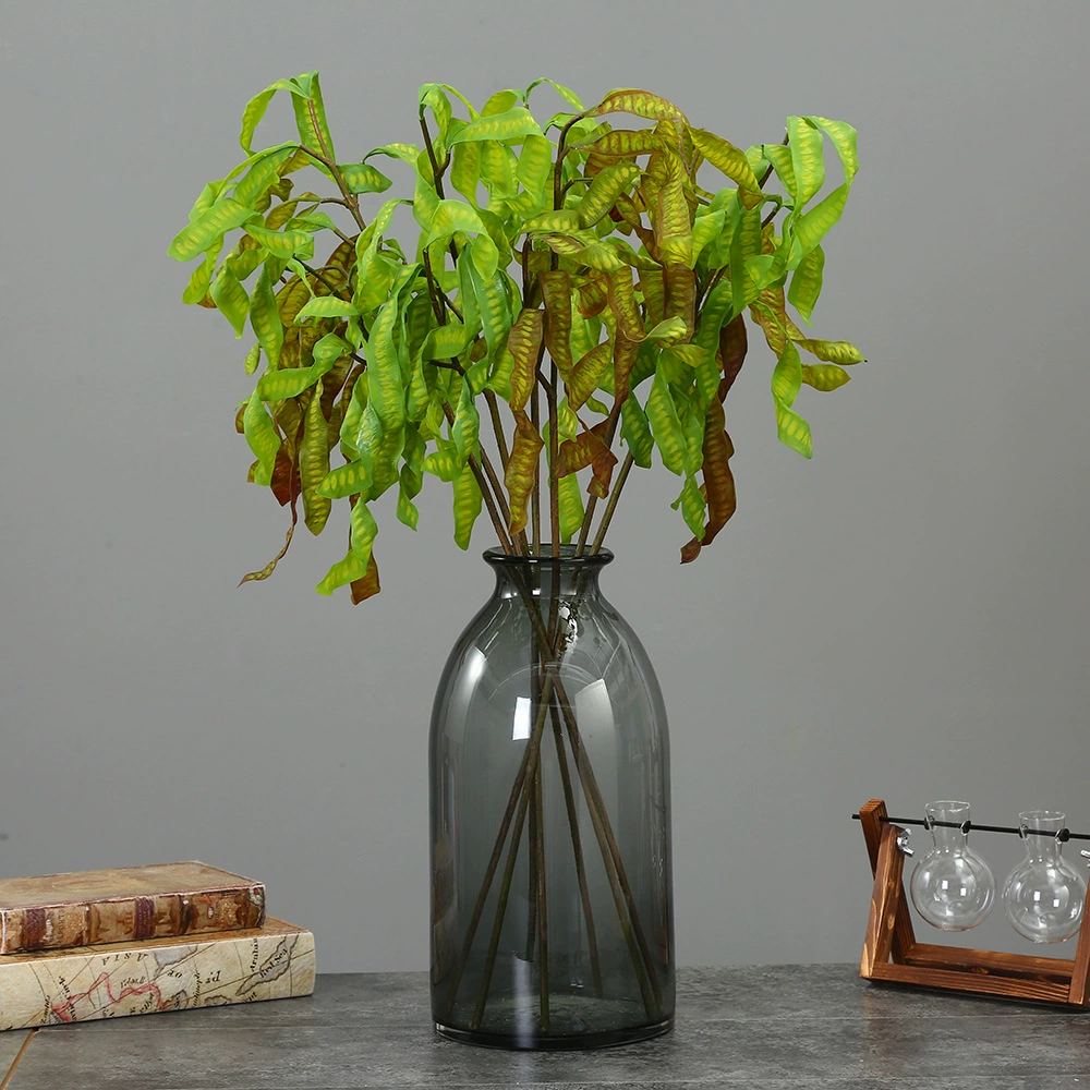 В наличии yinhehuan растение зеленое растение имитация ландшафта yinhehuan стручок лист Цветочная композиция реквизит для фотографий оптом